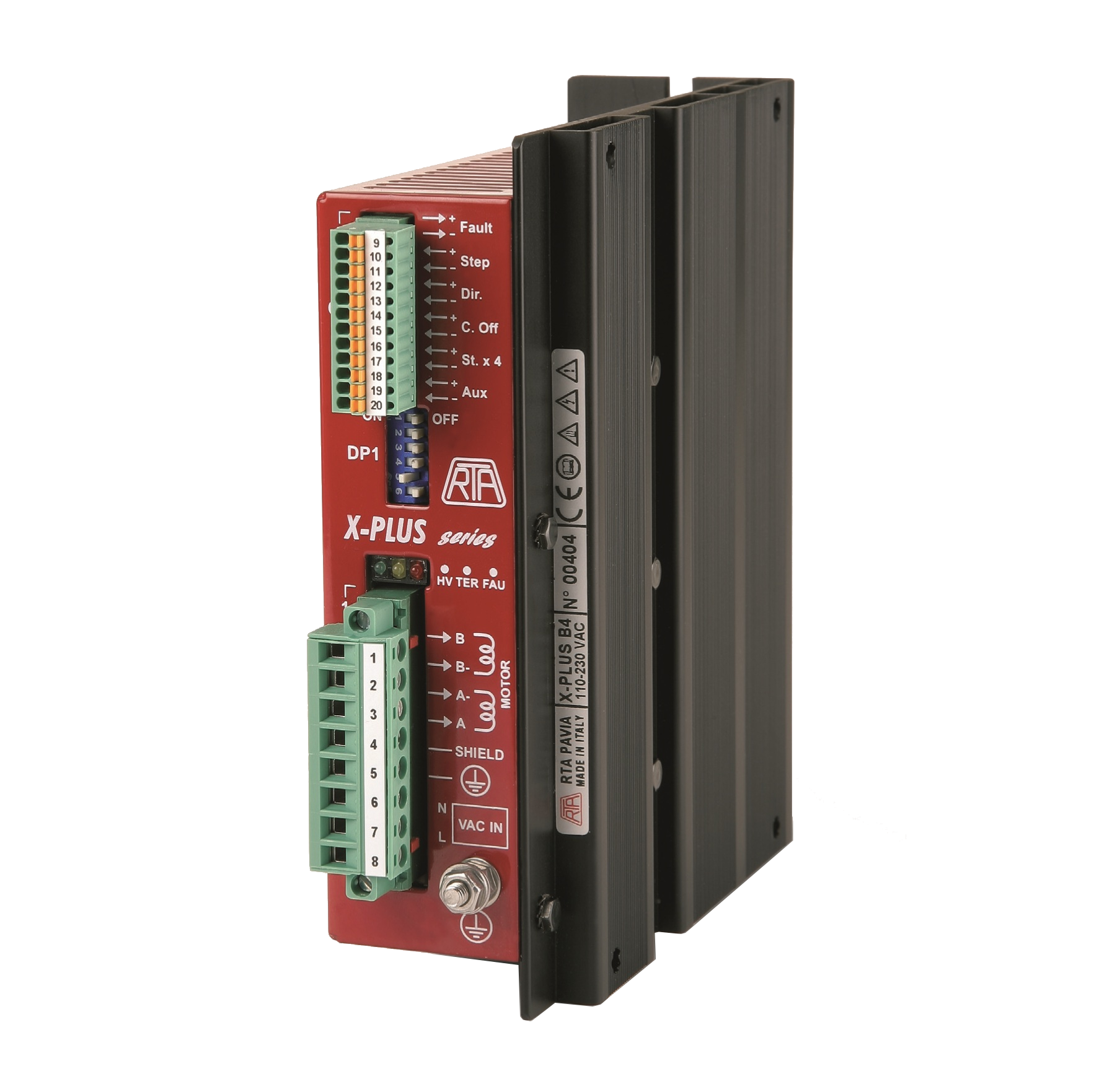 Steps and direction with encoder management